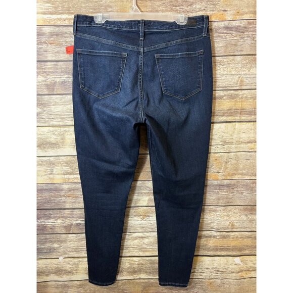 SkinnyGirl Jeans 31 12 Broadway High Rise‎ Cheetah Velvet Side Stripe Skinny - Picture 3 of 5